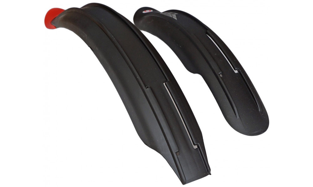 Skydelių komplektas Simpla Kido Chopper SDS 20" black/red - 4