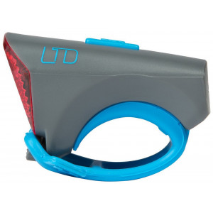 Galinė lempa Cube LTD "Red LED" grey“n“blue