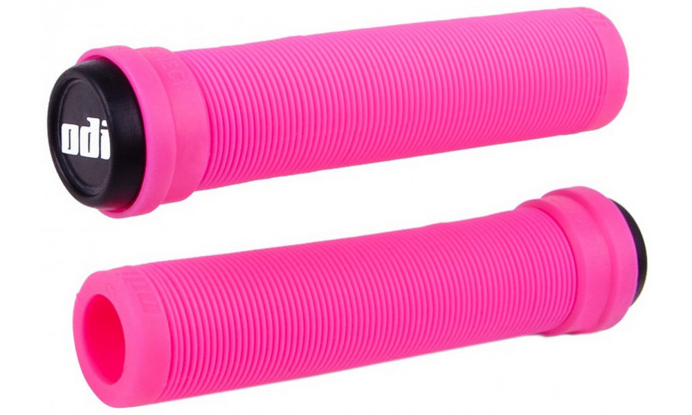 Vairo rankenėlės ODI Soft Longneck BMX Flangless 134mm Pink 
