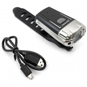 Priekinė lempa Azimut Krypton 300lm 1xCREE XPG USB