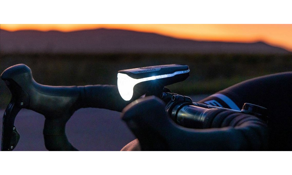 Priekinė lempa Sigma AURA 80 USB - 2