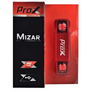 Galinė lempa ProX Mizar 2xSMD LED 30Lm USB