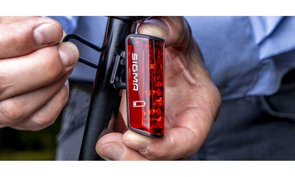 Galinė lempa Sigma Blaze RL LED + Brake Light USB - 4