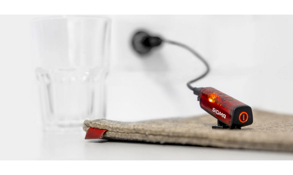 Galinė lempa Sigma Blaze RL LED + Brake Light USB - 6