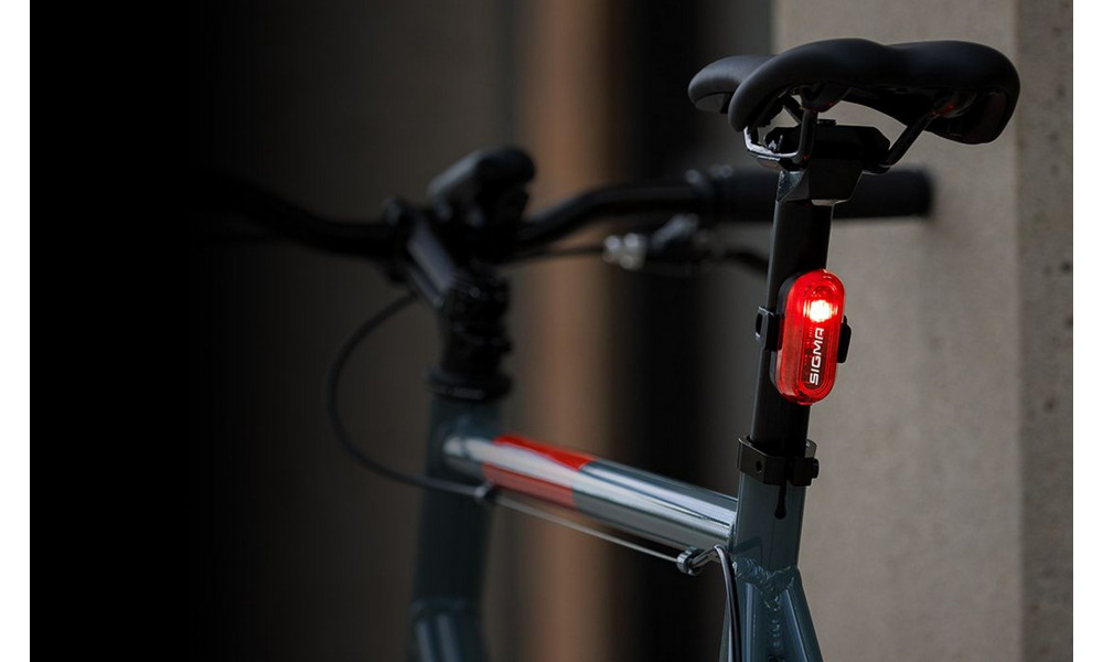 Apšvietimo komplektas Sigma AURA 30 + Curve K-Set battery (StVZO) - 3