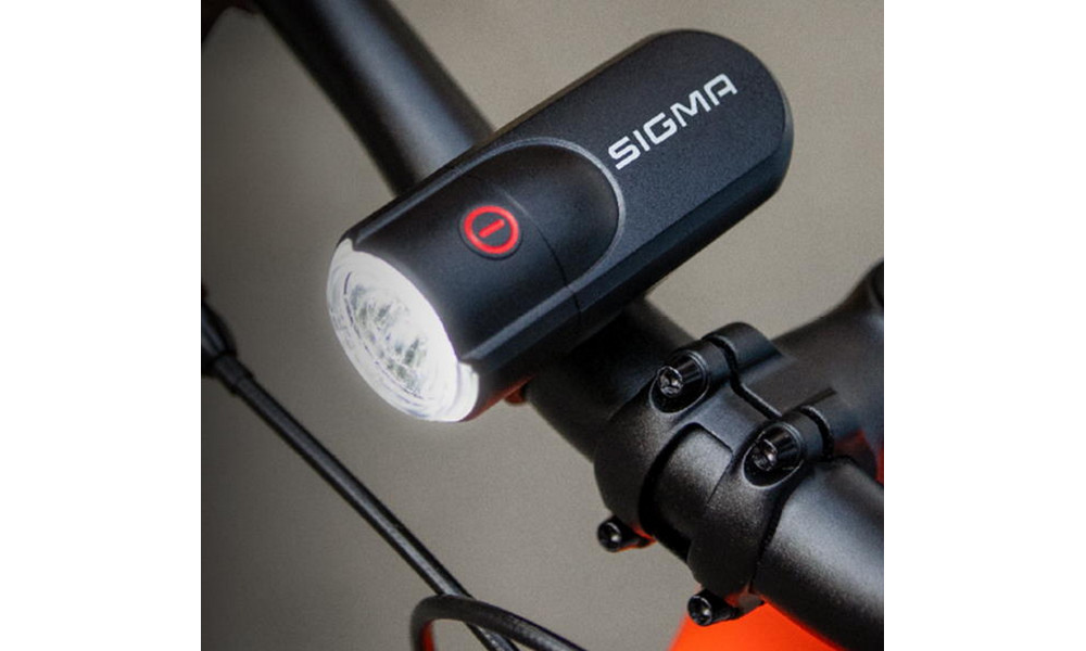 Apšvietimo komplektas Sigma AURA 30 + Curve K-Set battery (StVZO) - 4