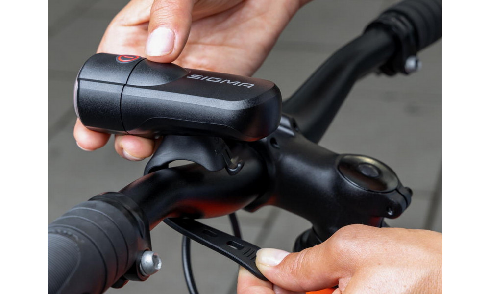 Apšvietimo komplektas Sigma AURA 30 + Curve K-Set battery (StVZO) - 8