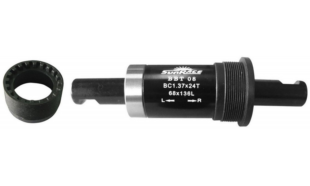 Miniklio velenas SunRace BBT08 BSA 68mm steel/polymer 