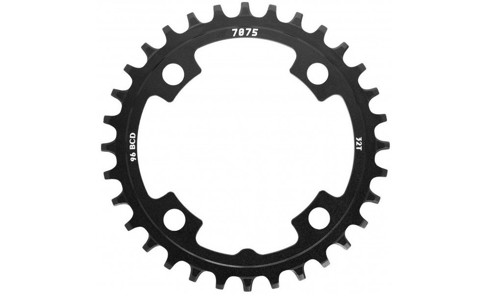 Priekinis dantratis SunRace CRMX00 Narrow-Wide Alu 96BCD 10/11/12-speed 32T 