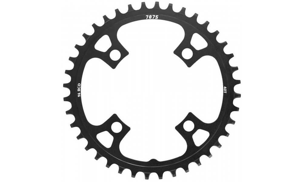 Priekinis dantratis SunRace CRMX00 Narrow-Wide Alu 96BCD 10/11/12-speed 40T 