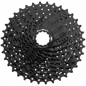 Galinis žvaigždžių blokas SunRace CSMS1 10-speed 11-36T black