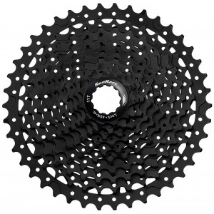 Galinis žvaigždžių blokas SunRace CSMS3 10-speed black