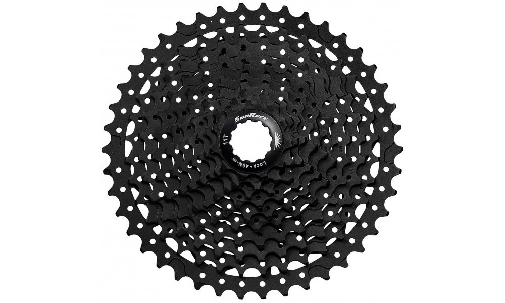 Galinis žvaigždžių blokas SunRace CSMS3 10-speed black - 1