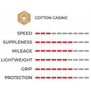 Padanga 22" Vittoria Juniores Tubular 21-22 para