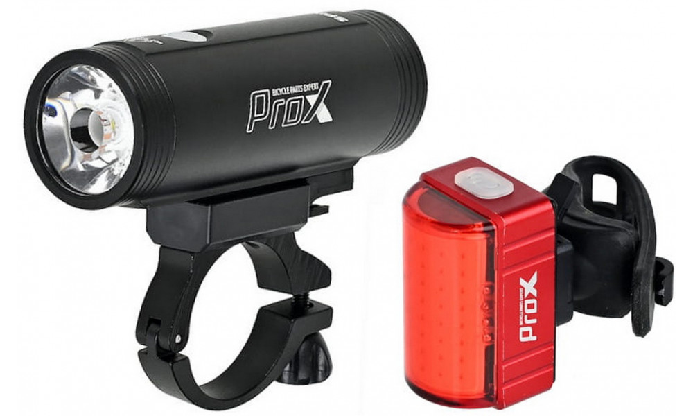 Apšvietimo komplektas ProX Spika 1100Lm + Zera S 80Lm USB - 1