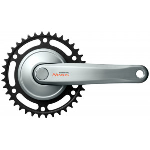 Priekinis žvaigždžių blokas Shimano Nexus FC-C6000 170mm 1-speed silver
