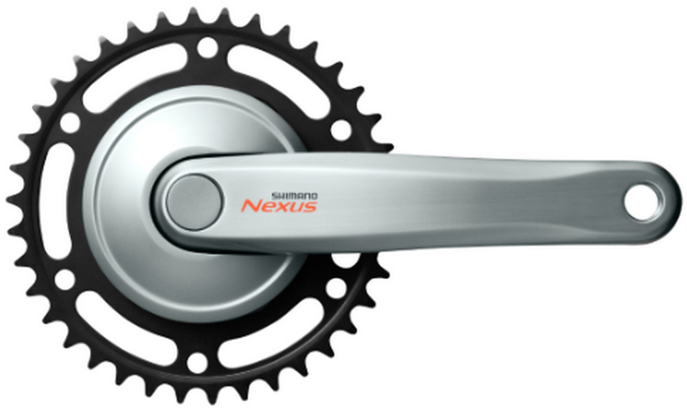 Priekinis žvaigždžių blokas Shimano Nexus FC-C6000 170mm 1-speed silver 