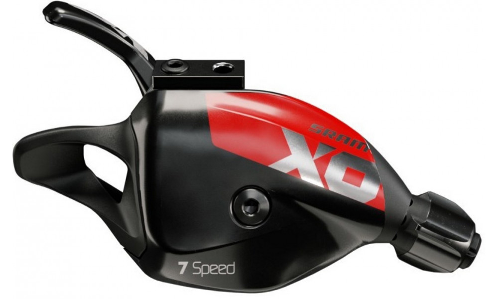 Pavarų perjungimo rankenėlė SRAM X01 DH 7-speed black 