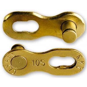 Grandinės sujungimas KMC MissingLink 10R Ti-N Gold (2 pcs.)