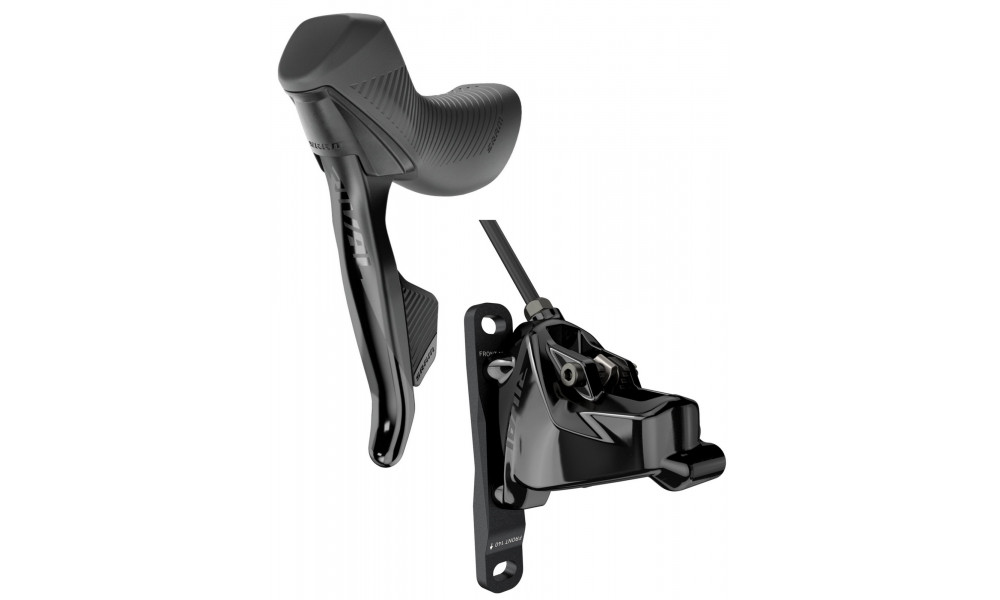 Diskiniai stabdžiai galiniai SRAM Rival eTap AXS D1 hydraulic flat mount 2x12-speed left - 1