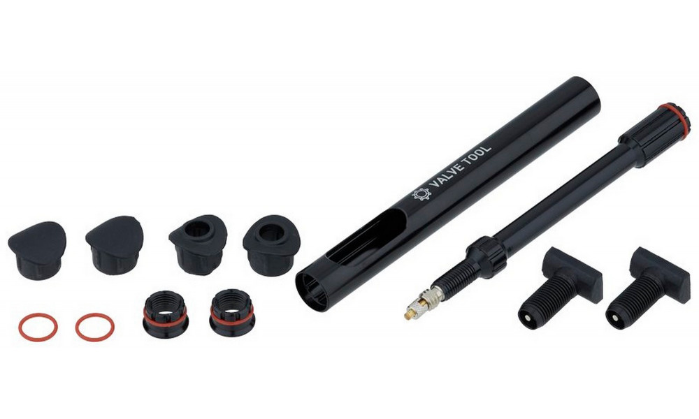 Bekamerinių ventilių komplektas NEWMEN Streem Aero Tubeless + Tool - 1