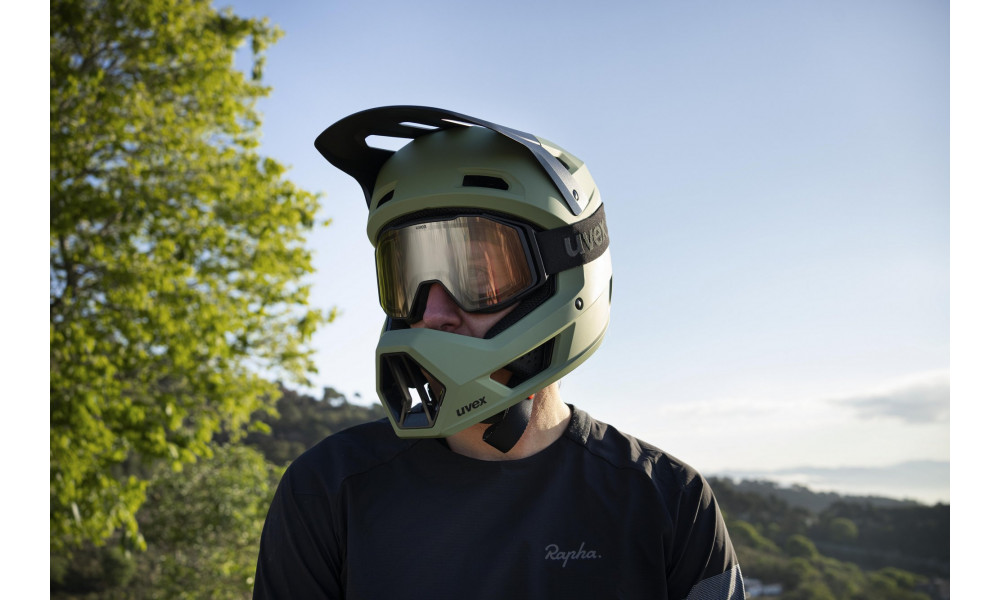 Akiniai Uvex gravity black matt / clear-clear - 7