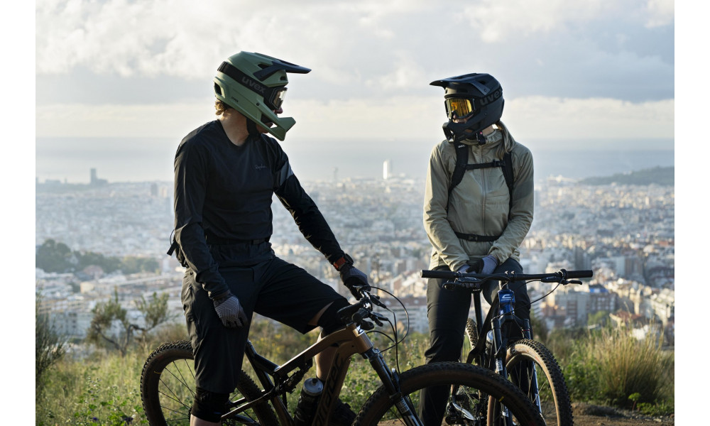 Akiniai Uvex gravity black matt / clear-clear - 8