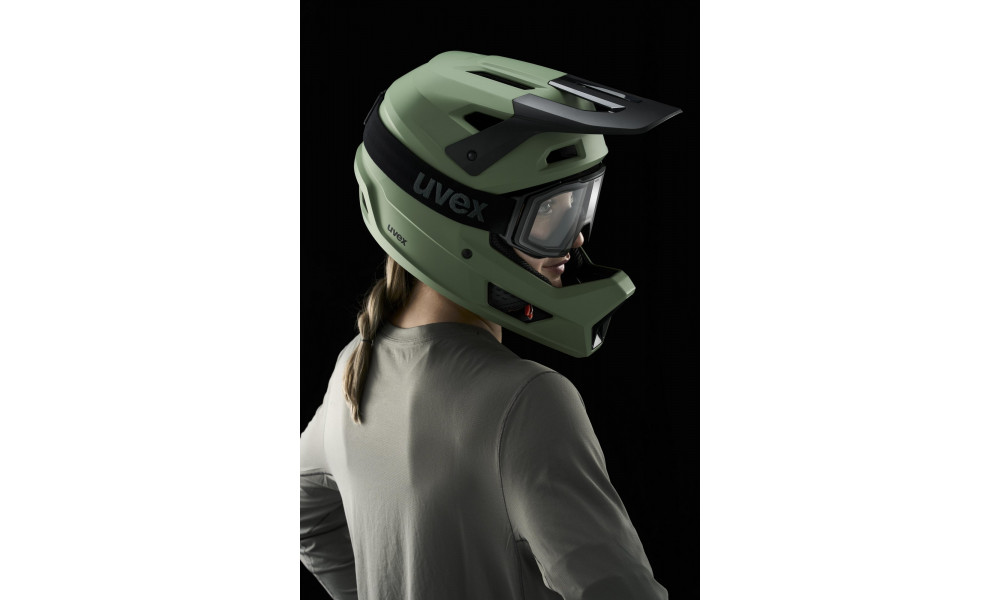 Akiniai Uvex gravity black matt / clear-clear - 11