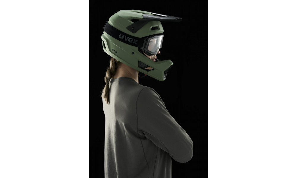 Akiniai Uvex gravity black matt / clear-clear - 13