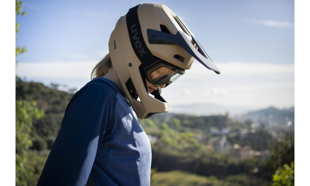 Akiniai Uvex gravity black matt / clear-clear - 16