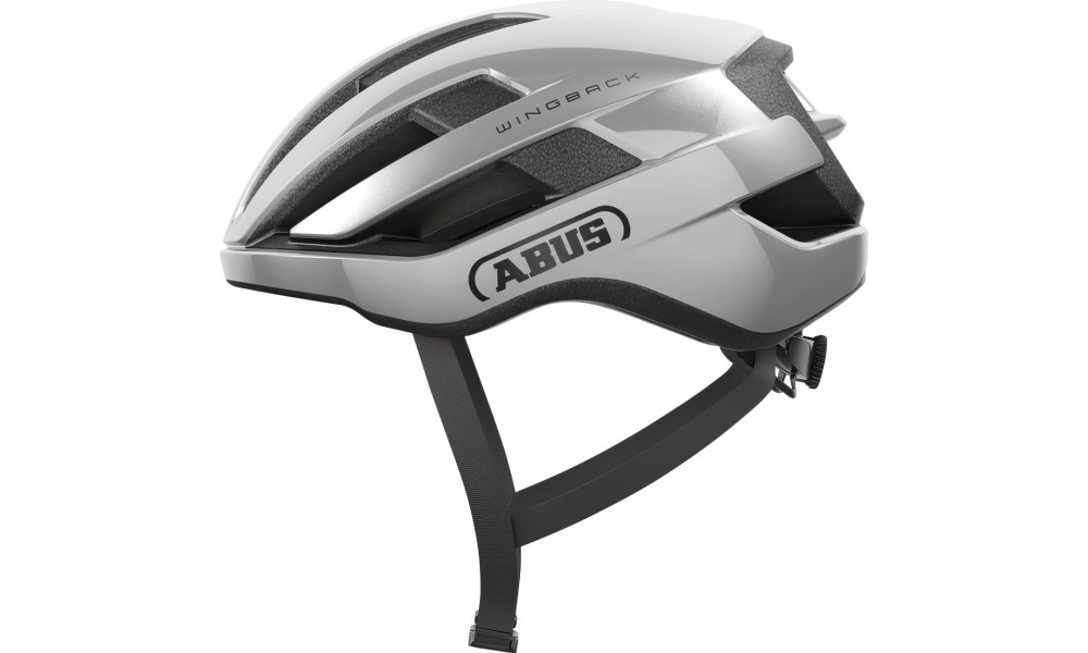 Šalmas Abus Wingback gleam silver - 1