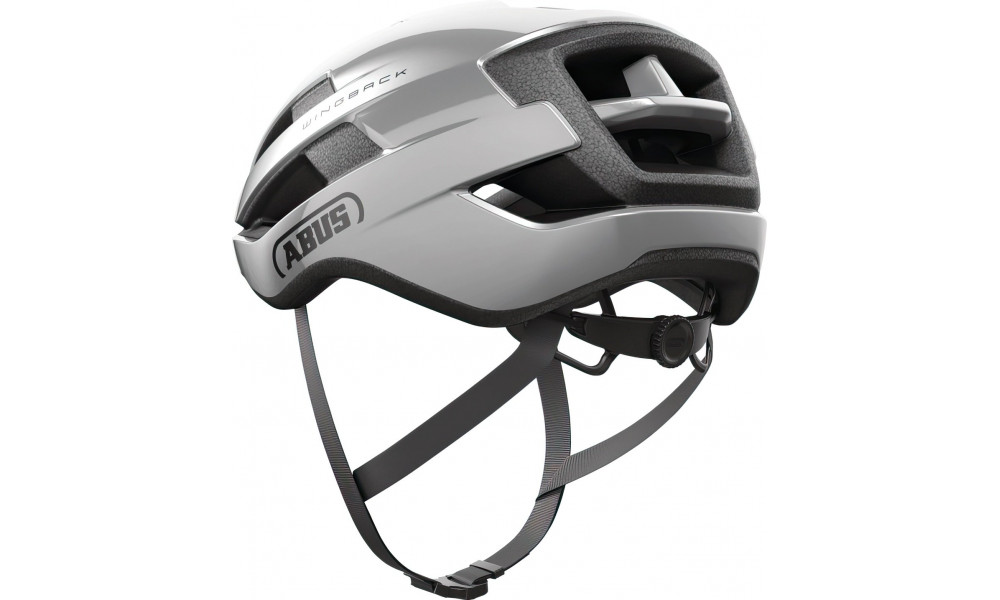 Šalmas Abus Wingback gleam silver - 3