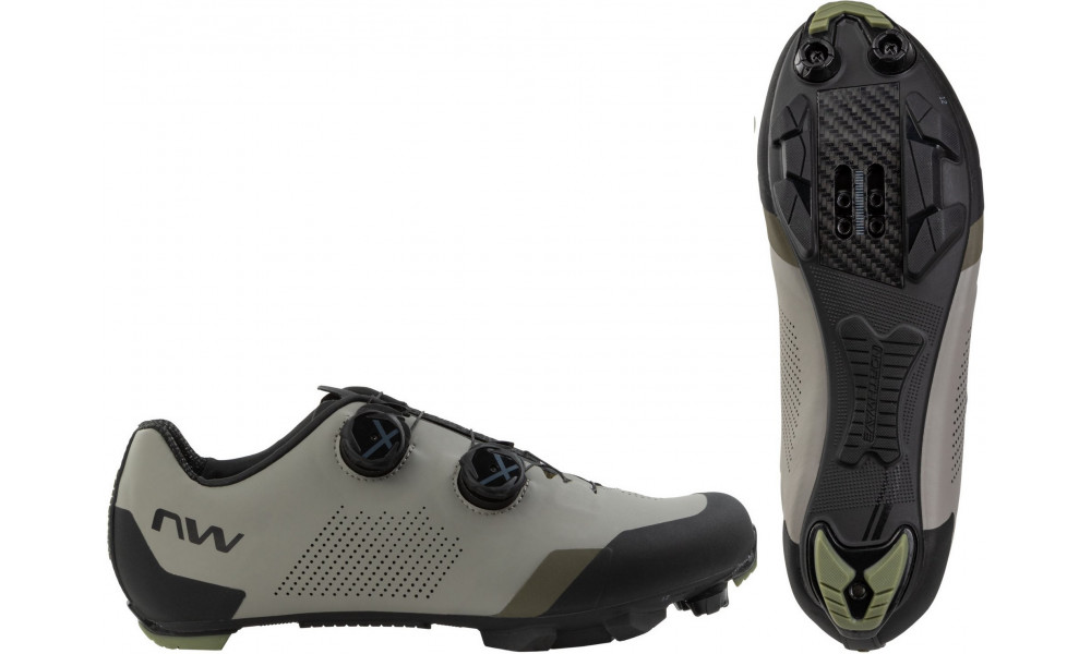 Dviratininko batai Northwave Striker 4 MTB XC sand-green forest - 1