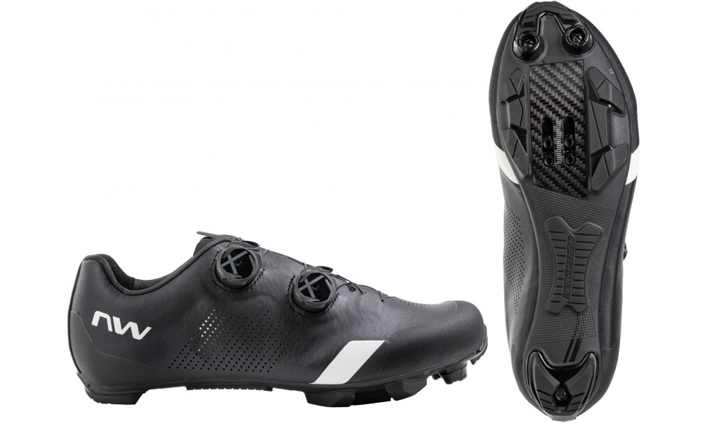 Dviratininko batai Northwave Striker Wide 4 MTB XC black-light grey - 1