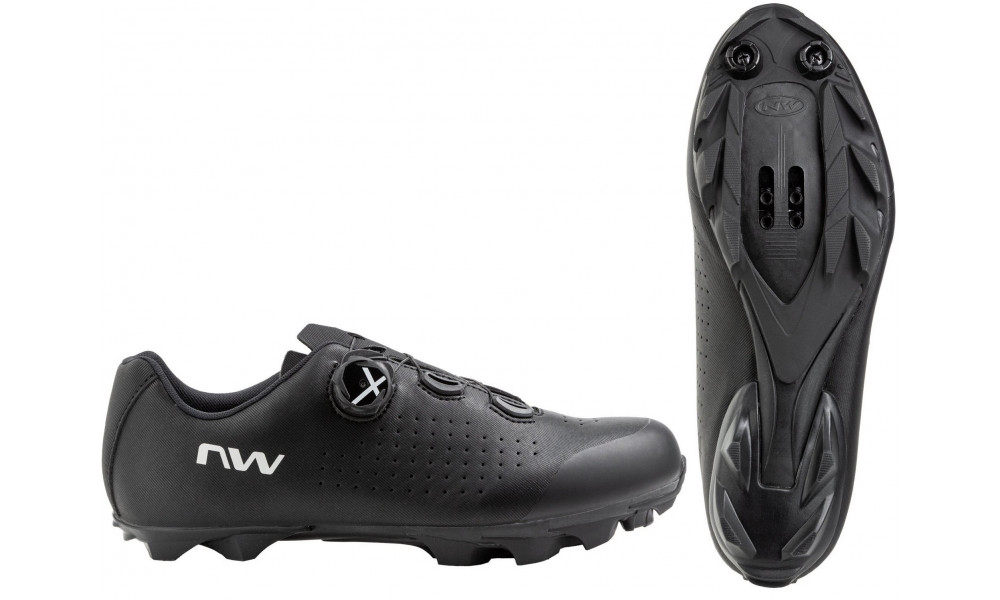 Dviratininko batai Northwave Scorpius Plus 4 MTB XC black - 1
