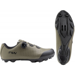 Dviratininko batai Northwave Scorpius Plus 4 MTB XC green forest-black