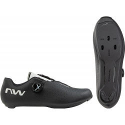 Dviratininko batai Northwave Sonic Plus Road black-light grey