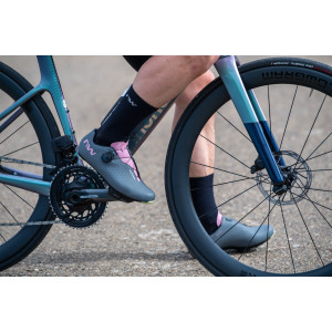 Dviratininko batai Northwave Sonic Plus Road dark grey-dusty malva