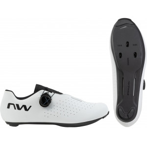 Dviratininko batai Northwave Sonic Plus Road white-black