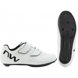 Dviratininko batai Northwave Sonic Junior Road white-black