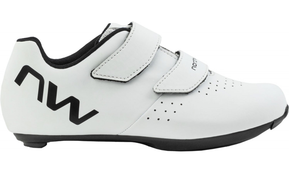 Dviratininko batai Northwave Sonic Junior Road white-black - 4