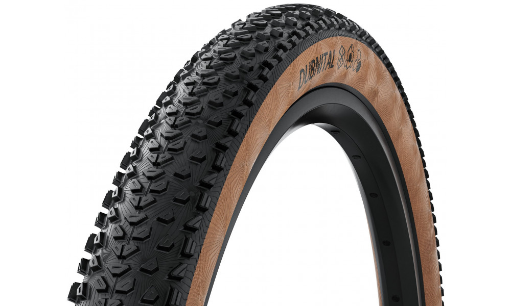 Padanga 29" Continental Dubnital Trail Rapid TR 60-622 Fold transparent - 2