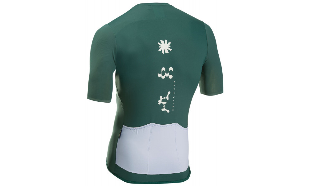 Dviratininko marškinėliai Northwave Essence EVO S/S petrolium - 3