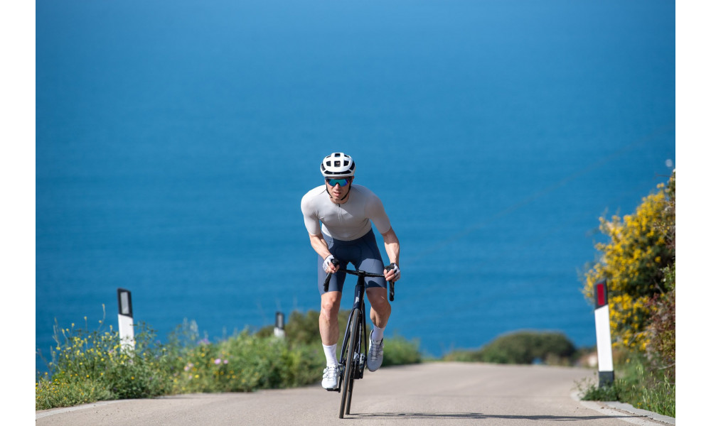 Dviratininko marškinėliai Northwave Essence EVO S/S light grey - 7