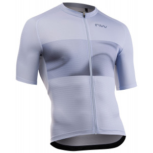 Dviratininko marškinėliai Northwave Force EVO S/S ice grey