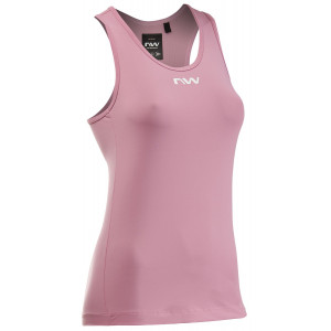 Dviratininko marškinėliai Northwave Essence Tank WMN S/S dusty malva