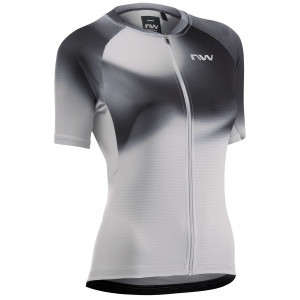 Dviratininko marškinėliai Northwave Force EVO WMN S/S light grey