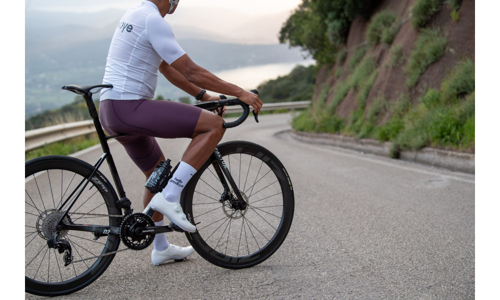 Dviratininko šortai su petnešomis Northwave Fast grape wine - 3