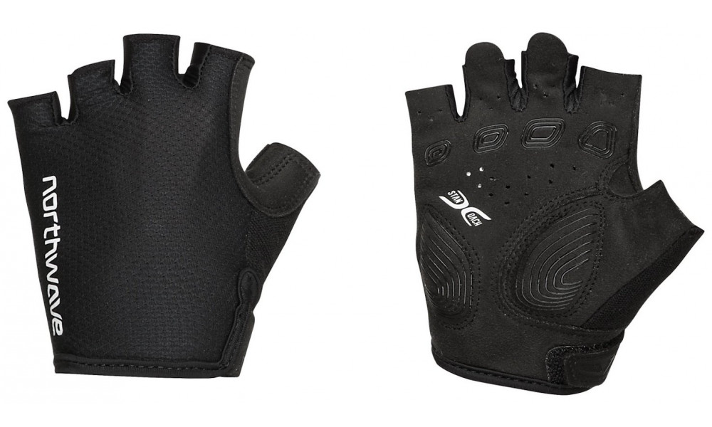 Pirštinės Northwave Active Max Junior Short black 