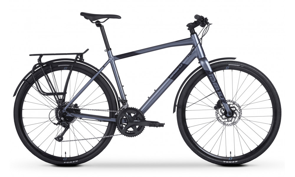 Dviratis Tabou Gravo FIT 2.0 steel-black 